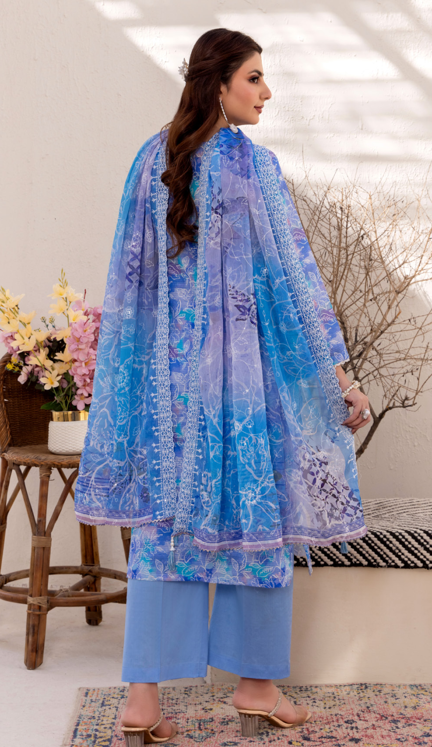 Embroidered Printed Shirt